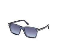 Tom Ford - Barron Lunettes de soleil - Homme - Accessoires - Bleu - Taille: 54 MM
