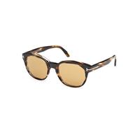 TOM FORD Homme TOM FORD FT1180 MERT 52E Lunettes de soleil Acétate Ronde Normale