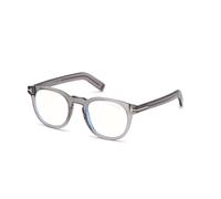 TOM FORD Homme TOM FORD FT5629 020 Montures optiques Acétate Gris Ronde Anti-lumière bleue