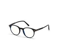 TOM FORD Homme TOM FORD FT5695-B 001 Montures optiques Acétate Noir Ronde Normale