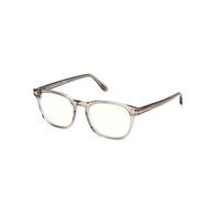 TOM FORD Homme TOM FORD FT5868-B 045 Montures optiques Acétate Marron Carré Normale