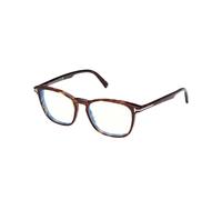 TOM FORD Homme TOM FORD FT5960-B 052 Montures optiques Acétate Havane Carré Normale