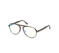 TOM FORD Homme TOM FORD FT5981-B 093 Montures optiques Injecté Vert Pilote Normale