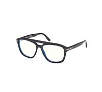 TOM FORD Homme TOM FORD FT6024-B 001 Montures optiques Acétate Noir Carré Normale