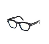 TOM FORD Homme TOM FORD FT6083-B 001 Montures optiques Acétate Noir Carré Normale