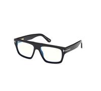 TOM FORD Homme TOM FORD FT6084-B 001 Montures optiques Acétate Noir Carré Normale