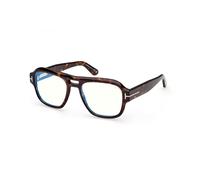 TOM FORD Homme TOM FORD FT6085-B 052 Montures optiques Acétate La Havane Carré Normale