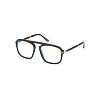 TOM FORD Homme TOM FORD FT6086-B 001 Montures optiques Acétate Noir Carré Normale