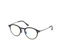 TOM FORD Homme TOM FORD FT6088-B 005 Montures optiques Métal Noir Ronde Normale