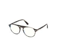 TOM FORD Homme TOM FORD FT6118-B 55 Montures optiques Acétate La Havane Pilote Normale