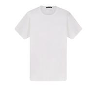 Tom Ford, Homme, Tops, Blanc, Taille: M Cotton Silk T-Shirt
