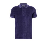 Tom Ford, Homme, Tops, Bleu, Taille: 2XL Velvet Polo