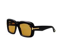 Tom Ford - Icon Square Lunettes de soleil - unisex - Accessoires - Noir - Taille: 53 MM
