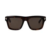 Tom Ford - Icon Square Lunettes de soleil - Homme - Accessoires - Brun - Taille: 53 MM