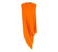 Tom Ford - Impossible Asymmetric Cap Top - Femme - Blouses et Chemises - Orange - Taille: 36 FR