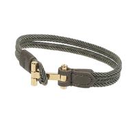 Tom Ford - Jm100-Tle001G Braided Nylon Bracelet - Homme - Accessoires - Vert - Taille: L