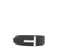 Tom Ford - Leather Reversible Belt - Homme - Accessoires - Bleu - Taille: 95 CM