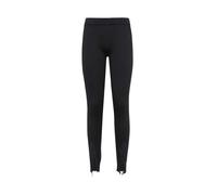 Tom Ford - Leggings côtelés en mélange de soie avec détails découpés - Femme - Pantalons - Noir - Taille: 36 FR