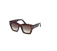 Tom Ford - Lunettes authentiques et élégantes de qualité premium - unisex - Accessoires - Brun - Taille: 52 MM
