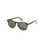 Tom Ford - Lunettes Authentiques Lewis - Qualité Premium - Homme - Accessoires - Brun - Taille: 53 MM