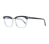 Tom Ford Lunettes Cadres FT5550-B 005 54mm Noir Femme Browline Cerclées