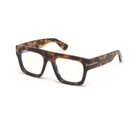 Tom Ford - Lunettes Carrées en Acétate - Homme - Accessoires - Brun - Taille: 53 MM