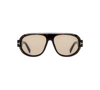 Tom Ford Lunettes de soleil Pilote FT1102 Blake-02 Homme Acétate Havane Photochromatiques 52E