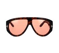 Tom Ford - Lunettes de soleil Bronson - Homme - Accessoires - Brun - Taille: 60 MM