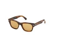 Tom Ford - Lunettes de soleil Caleb-02 - Homme - Accessoires - Brun - Taille: 50 MM