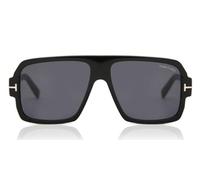 TOM FORD Homme FT0933 CAMDEN 01A Lunettes de soleil Acétate Noir Gris Carré Normale