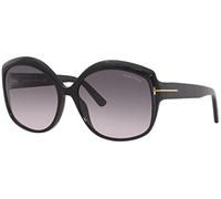 Tom Ford Lunettes de Soleil CHIARA-02 FT 0919 Shiny Black/Grey Shaded 60/17/135 femme