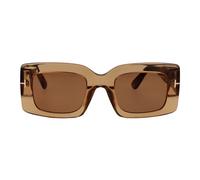 Tom Ford - Lunettes de soleil élégantes Ft1188/S - Femme - Accessoires - Brun - Taille: 50 MM