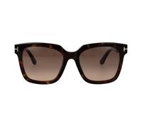 Tom Ford - Lunettes de soleil élégantes pour les jours ensoleillés - Femme - Accessoires - Brun - Taille: 55 MM