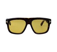Tom Ford - Lunettes de soleil géométriques Icon - Homme - Accessoires - Brun - Taille: 56 MM