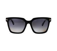 Tom Ford - Lunettes de soleil Selby - Femme - Accessoires - Noir - Taille: 55 MM