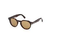 Tom Ford - Lunettes de soleil Thomas-02 - Homme - Accessoires - Brun - Taille: 49 MM