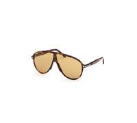 Tom Ford - Lunettes de soleil Vladimir - Homme - Accessoires - Brun - Taille: 65 MM