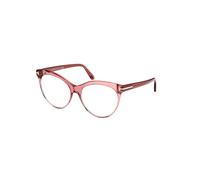Tom Ford - Lunettes de vue - Femme - Accessoires - Rose - Taille: 55 MM