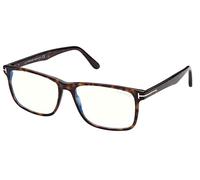 Tom Ford Lunettes de Vue FT 5752-B BLUE BLOCK Dark Havana/Blue Filter 55/16/145 homme