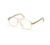 Tom Ford - Lunettes de vue - Homme - Accessoires - Brun - Taille: 56 MM