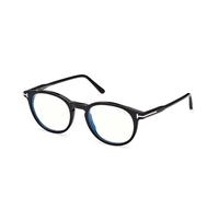 Tom Ford - Lunettes de vue rondes - Homme - Accessoires - Noir - Taille: 48 MM