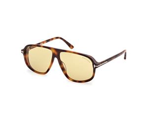 Tom Ford - Lunettes Guillaume - unisex - Accessoires - Brun - Taille: 61 MM