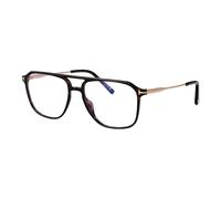 TOM FORD Homme TOM FORD FT5665-B 052 Montures optiques Injecté Havane Carré Normale