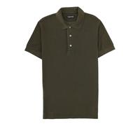Tom Ford - Lyocell Piquet SS Polo - Homme - Tops - Vert - Taille: M