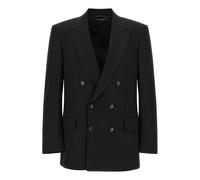 Tom Ford - Micro Check Wool Blazer - Homme - Vestes - Noir - Taille: L