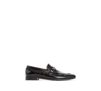 Tom Ford - Mocassin à Chaîne en Cuir Verni Noir - Homme - Chaussures - Noir - Taille: 46 EU