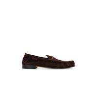 Tom Ford - Mocassins Ripley à bijou Double T en daim - Homme - Chaussures - Brun - Taille: 44 EU