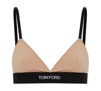 Tom Ford - Modal Signature Bra - Femme - Sous-vêtements - Beige - Taille: 38 FR