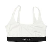 Tom Ford - Modal Signature Bralette - Femme - Sport - Blanc - Taille: 42 FR