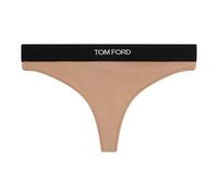Tom Ford - Modal Signature Thong - Femme - Sous-vêtements - Beige - Taille: 36 FR